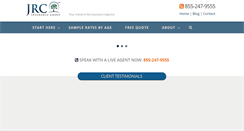Desktop Screenshot of jrcinsurancegroup.com
